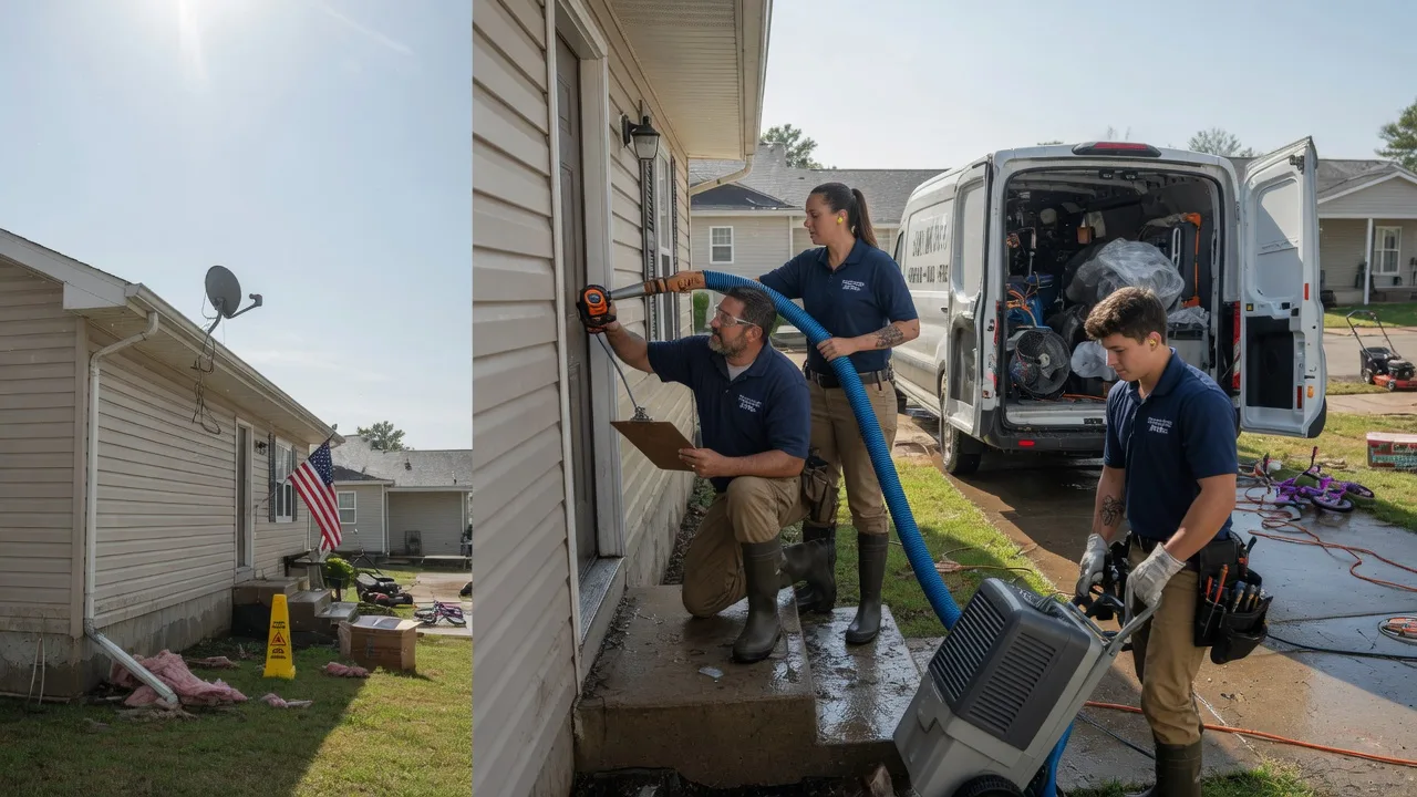 Ceiling Water Damage Restoration in Darling, MS near me